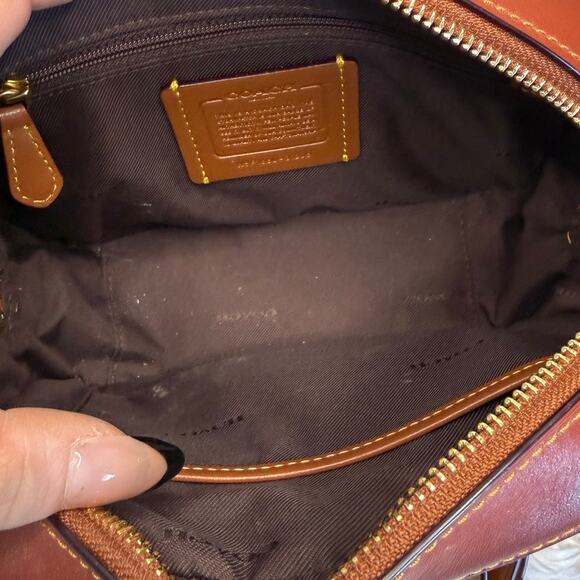 COACH Camera Bag In Signature Canvas Crossbody - Picture 8 of 9